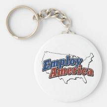 Employ America Products Keychain