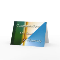 Employee Anniversary Greeting Card