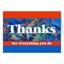 Employee Appreciation Card