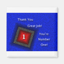 Employee Appreciation Thank You Great Job magnets