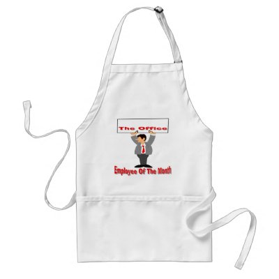 Employee Of The Month Aprons by MagnetFanatic