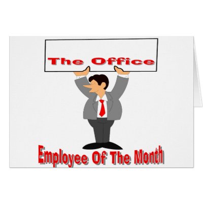 Employee Of The Month Card by MagnetFanatic