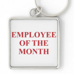 Employee of the Month Key Chain