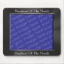 Employee Of The Month Photo Frame Mousepad