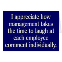 Employee Suggestion Box Greeting Cards
