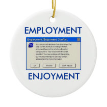 EMPLOYMENT OR ENJOYMENT COMPUTER HUMOR