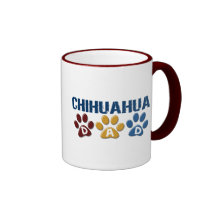 Empreinte de patte 1 de papa de CHIWAWA Tasse