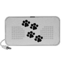 Empreintes de pattes haut-parleur iPhone