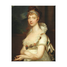 Empress Elizabeth Alexejevna Gallery Wrapped Canvas