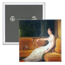 Empress Josephine  at Malmaison, c.1801 Button