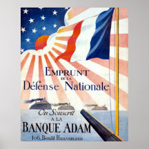 Emprunt de la Défense Nationale. Affiches