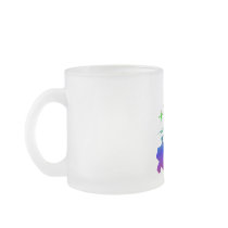 Empty cross coffee mugs