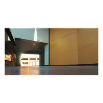 Empty Hallway Custom Photo Card