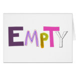 Empty hollow still quiet vacant zen colour word ar