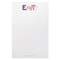 Empty hollow still quiet vacant zen colour word ar