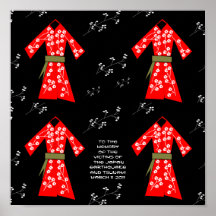 EMPTY KIMONOS POSTER