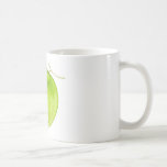 Empty musk melon coffee mug