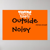 empty niose posters