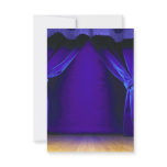 Empty Stage With Curtains
