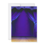 Empty Stage With Curtains