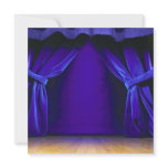 Empty Stage With Curtains
