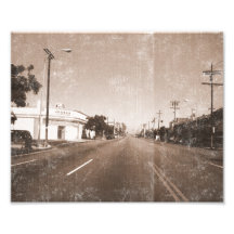 Empty Street Photo Print