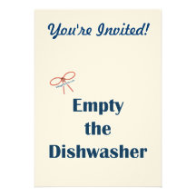 Empty The Dishwasher Reminders Personalized Announcements