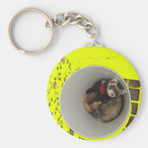 Empty The Trash Key Chain