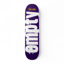 Empty XPOP Deck Custom Skateboard
