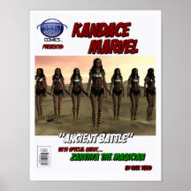 Empyreal Force Superheroine Poster