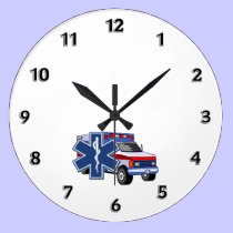 EMS Ambulance wall clocks
