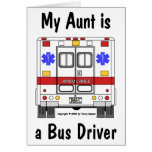 EMS-Ambulance, Aunt Bus Drive, Card