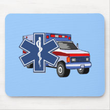 EMS Ambulance Mouse Pads