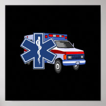 EMS Ambulance Print