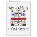 EMS - My Daddy is a Taxi Driver, card