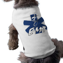 EMS Star of Life Dog Tee
