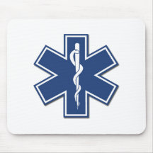 EMS Star of Life Mouse Pads
