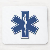 EMS Star of Life Mouse Pads