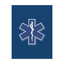 EMS Star of Life Postcards