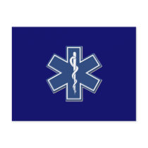 EMS Star of Life Postcards