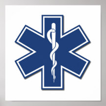 EMS Star of Life Posters