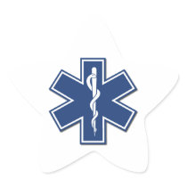 EMS Star of Life Sticker