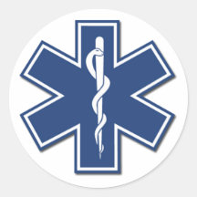 EMS Star of Life Stickers