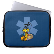 EMS Thanksgiving For EMT and Paramedics Laptop Sleeves