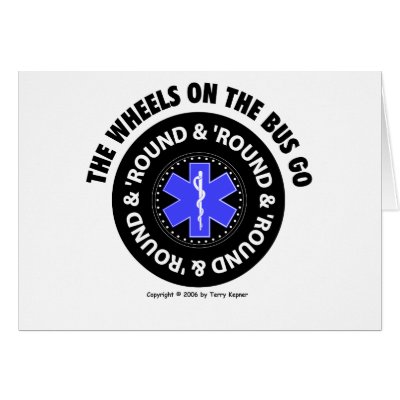 EMS - Wheels on the Bus - Tire #2, Card by tkepner