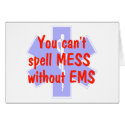 EMS-You Can't Spell Mess Without EMS, Card