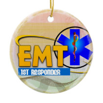 EMT 1ST RESPONDER CHRISTMAS ORNAMENT