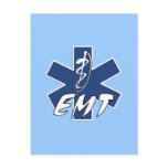 EMT Active Star of Life Postcard