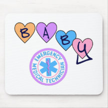 EMT Baby Star of Life Mousepads