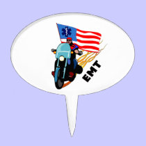 EMT Biker cake picks